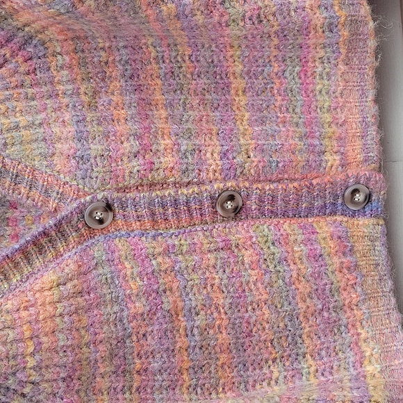 JESSICA SIMPSON PARTIAL WOOL CROPPED SWEATER SIZE LARGE NWT - Picture 6 of 14